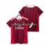 AC Milan Voetbalshirt 2012 Retro Heren Thuis Tenue 2011 Korte Mouw