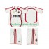 AC Milan Voetbalshirt 2007 Retro Kleuters/Kids Uit Tenue 2006 Korte Mouw