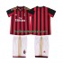 AC Milan Voetbalshirt 2013 2014 Retro Kleuters/Kids Thuis Tenue Korte Mouw