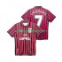 AC Milan Voetbalshirt SHEVCHENKO 7 2000 Retro Heren Thuis Tenue 1999 Korte Mouw