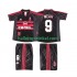 AC Milan Voetbalshirt WEAH 9 1998 Retro Kleuters/Kids Derde Tenue 1999 Korte Mouw