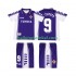 Fiorentina Voetbalshirt BASTUTA 9 2000 Retro Kleuters/Kids Thuis Tenue 1999 Korte Mouw