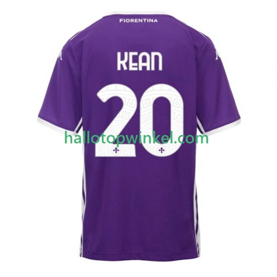 Fiorentina Voetbalshirt Kean 20 Heren Thuis Tenue 2025-2026 Korte Mouw