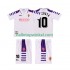 Fiorentina Voetbalshirt RUI COSTA 10 1998 Retro Kleuters/Kids Uit Tenue 1999 Korte Mouw