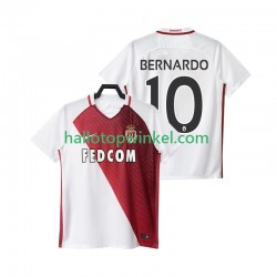 AS Monaco Voetbalshirt BERNARDO 10 2016 2017 Heren Thuis Tenue Korte Mouw