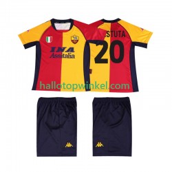 AS Roma Voetbalshirt Batistuta 20 2000 2001 Retro Kleuters/Kids Thuis Tenue Korte Mouw