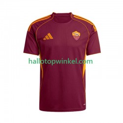 AS Roma Voetbalshirt Heren Thuis Tenue 2025-2026 Korte Mouw