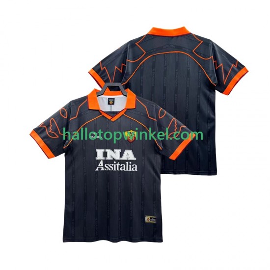 AS Roma Voetbalshirt 1998 Retro Heren Uit Tenue 1999 Korte Mouw