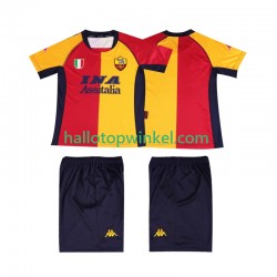 AS Roma Voetbalshirt 2001 Retro Kleuters/Kids Thuis Tenue Korte Mouw