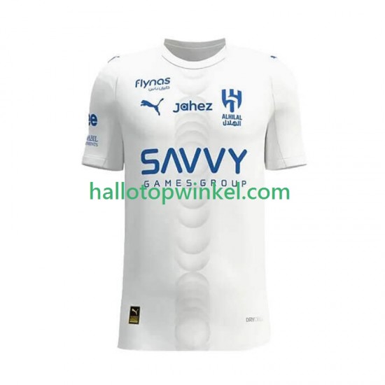 Voetbalshirt Al Hilal Heren Uit Tenue 2025-2026 Korte Mouw