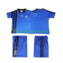 Argentinië Voetbalshirt Retro Kleuters/Kids Uit Tenue 1994 Korte Mouw