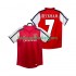 Arsenal Voetbalshirt BECKHAM 7 2001 2002 Retro Heren Thuis Tenue Korte Mouw