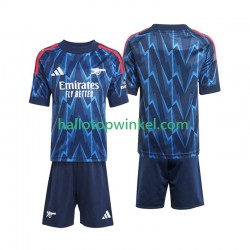 Arsenal Voetbalshirt Kleuters/Kids Uit Tenue 2025-2026 Korte Mouw