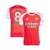Arsenal Voetbalshirt Martin Odegaard 8 Heren Thuis Tenue 2025-2026 Korte Mouw