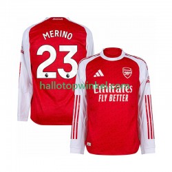 Arsenal Voetbalshirt Merino 23 Heren Thuis Tenue 2025-2026 Lange Mouw