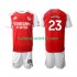 Arsenal Voetbalshirt Merino 23 Kleuters/Kids Thuis Tenue 2025-2026 Korte Mouw