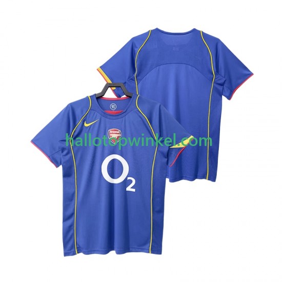 Arsenal Voetbalshirt 2005 Retro Heren Uit Tenue 2004 Korte Mouw