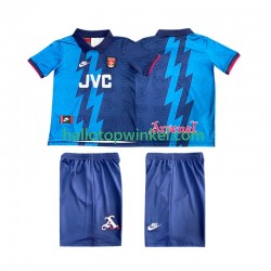 Arsenal Voetbalshirt 1995 1996 Retro Kleuters/Kids Uit Tenue Korte Mouw