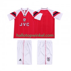 Arsenal Voetbalshirt 1992 Retro Kleuters/Kids Thuis Tenue 1994 Korte Mouw