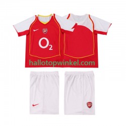 Arsenal Voetbalshirt 2005 Retro Kleuters/Kids Thuis Tenue 2004 Korte Mouw
