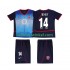 Arsenal Voetbalshirt Thierry Henry 14 2002 Retro Kleuters/Kids Uit Tenue 2004 Korte Mouw
