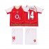 Arsenal Voetbalshirt Thierry Henry 14 2005 Retro Kleuters/Kids Thuis Tenue 2004 Korte Mouw