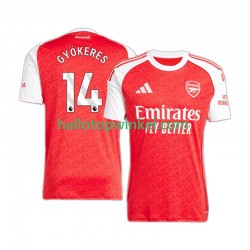 Arsenal Voetbalshirt Viktor Gyokeres 14 Heren Thuis Tenue 2025-2026 Korte Mouw