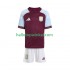 Aston Villa Voetbalshirt Kleuters/Kids Thuis Tenue 2025-2026 Korte Mouw