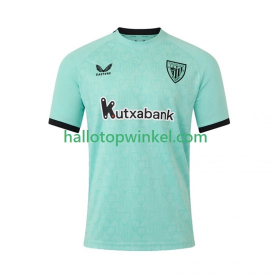 Athletic Bilbao Voetbalshirt Heren Derde Tenue 2025-2026 Korte Mouw