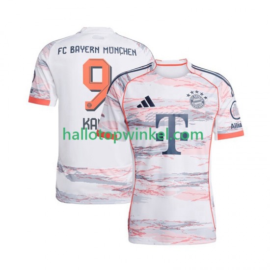 FC Bayern München Voetbalshirt Harry Kane 9 Heren Uit Tenue 2025-2026 Korte Mouw