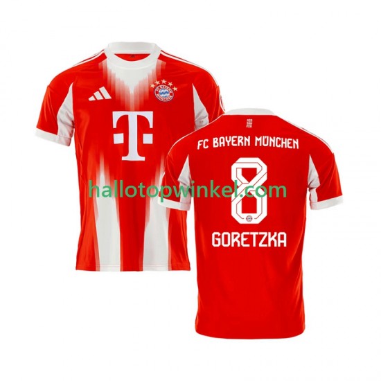 FC Bayern München Voetbalshirt Leon Goretzka 8 Heren Thuis Tenue 2025-2026 Korte Mouw