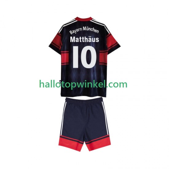 FC Bayern München Voetbalshirt Matthas 10 1997 Retro Kleuters/Kids Thuis Tenue 1999 Korte Mouw