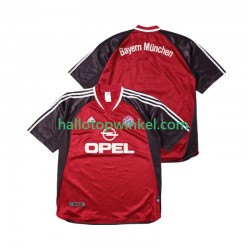 FC Bayern München Voetbalshirt 2001 2002 Retro Heren Thuis Tenue Korte Mouw