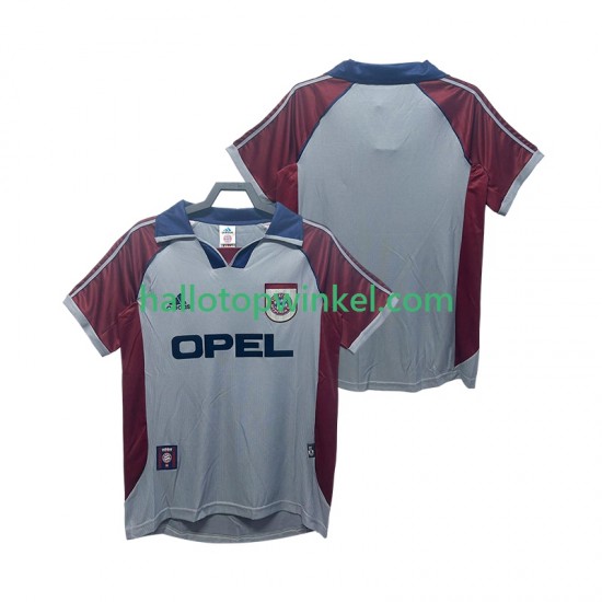 FC Bayern München Voetbalshirt 1998 Retro Heren Derde Tenue 1999 Korte Mouw