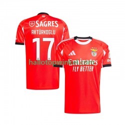 Benfica Voetbalshirt Kerem Akturkoglu 17 Heren Thuis Tenue 2025-2026 Korte Mouw