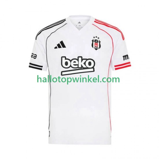 Besiktas Voetbalshirt Heren Thuis Tenue 2025-2026 Korte Mouw