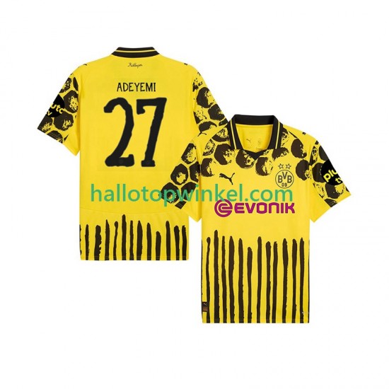 Borussia Dortmund Voetbalshirt Karim Adeyemi 27 FIFA CWC Heren Thuis Tenue 2025 Korte Mouw