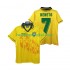 Brazilië Voetbalshirt BEBETO 7 Retro Heren Thuis Tenue 1994 Korte Mouw