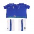 Brazilië Voetbalshirt 1998 Retro Kleuters/Kids Uit Tenue Korte Mouw