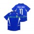 Brazilië Voetbalshirt RONALDINHO 11 2002 Retro Heren Uit Tenue Korte Mouw