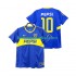 CA Boca Juniors Voetbalshirt PEPSI 10 2003 Retro Heren Thuis Tenue 2004 Korte Mouw