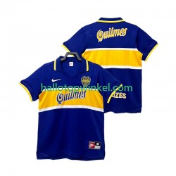 CA Boca Juniors Voetbalshirt 1997 1998 Retro Heren Thuis Tenue Korte Mouw