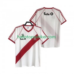 CA River Plate Voetbalshirt 1986 Retro Heren Thuis Tenue Korte Mouw