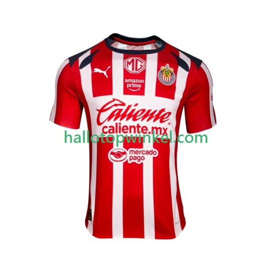 CD Guadalajara Voetbalshirt Heren Thuis Tenue 2025-2026 Korte Mouw