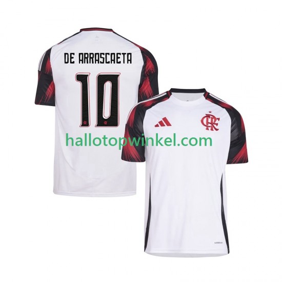 CR Flamengo Voetbalshirt Giorgian de Arrascaeta 10 Heren Uit Tenue 2025-2026 Korte Mouw