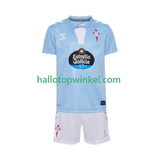 Celta de Vigo Voetbalshirt Kleuters/Kids Thuis Tenue 2025-2026 Korte Mouw