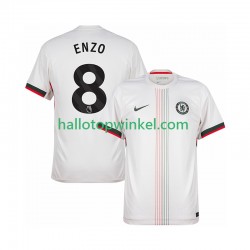 Chelsea Voetbalshirt Enzo Fernandez 8 Heren Uit Tenue 2025-2026 Korte Mouw