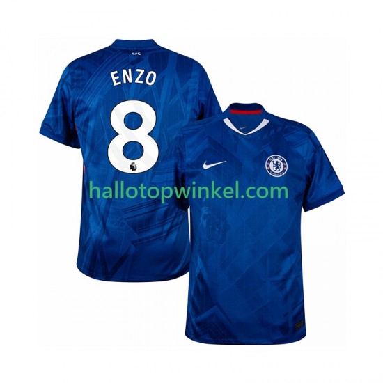 Chelsea Voetbalshirt Enzo Fernandez 8 Heren Thuis Tenue 2025-2026 Korte Mouw