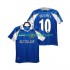 Chelsea Voetbalshirt HUGHES 10 1997 Retro Heren Thuis Tenue 1999 Korte Mouw