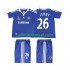 Chelsea Voetbalshirt TERRY 26 2007 Retro Kleuters/Kids Thuis Tenue 2008 Korte Mouw